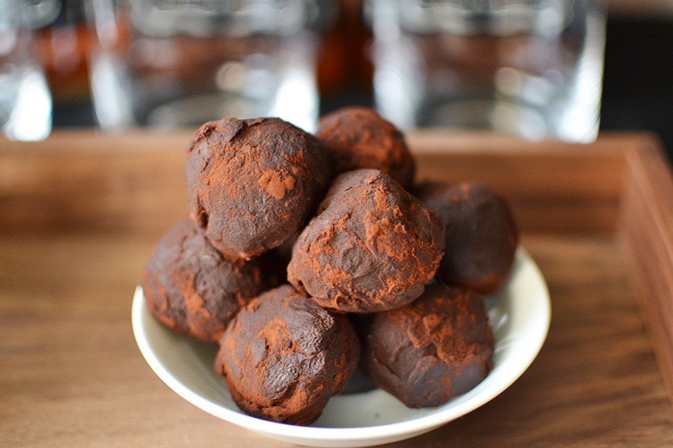 Jack Daniel's Whiskey Salted Caramel Truffles