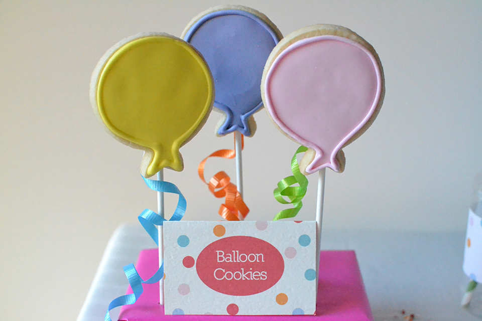 Balloon Cookies