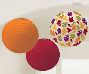 Fall Paper Lanterns