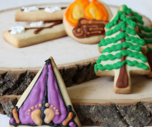 Camping Cookies