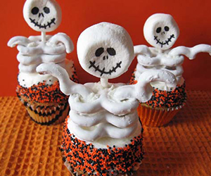 Skeleton Cupcakes