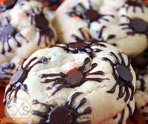 Spider Infested Halloween Cookies