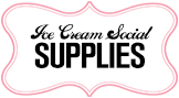 Ice Cream Social Party Inspiration Supplies