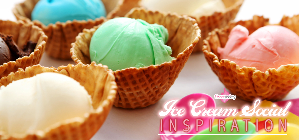 Ice Cream Social Party Inspiration