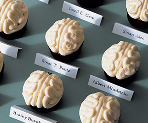 Brain Cupcakes