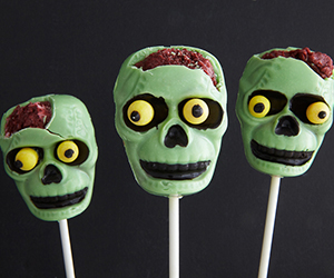 Zombie Cake Pops