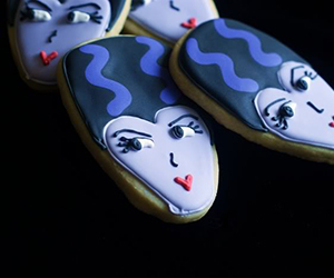 Bride Of Frankenstein Cookies