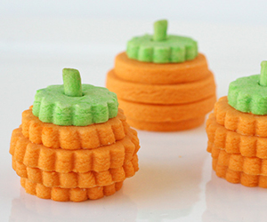 3D Pumpkin Cookies