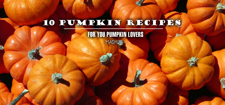 10 Pumpkin Recipes For You Pumpkin Lovers Mashup