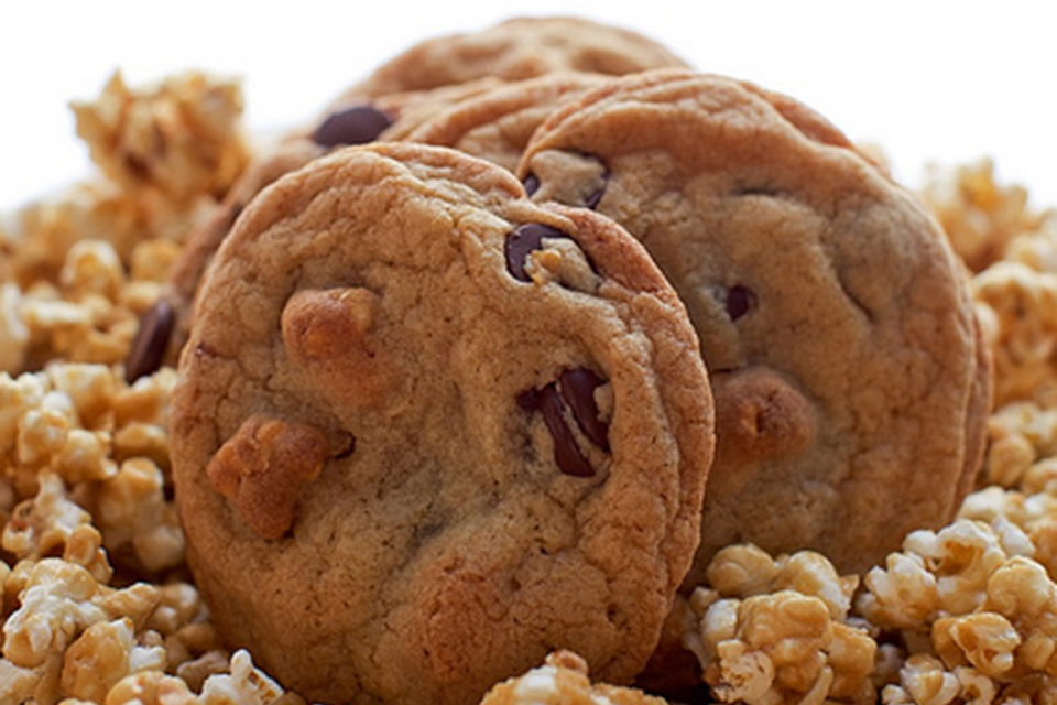 Caramel Corn Chocolate Chip Cookies