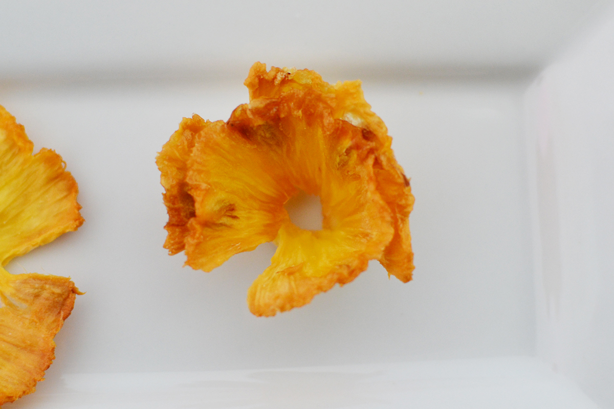 Pineapple Cupcakes with Pineapple Flowers and Cream Cheese Frosting