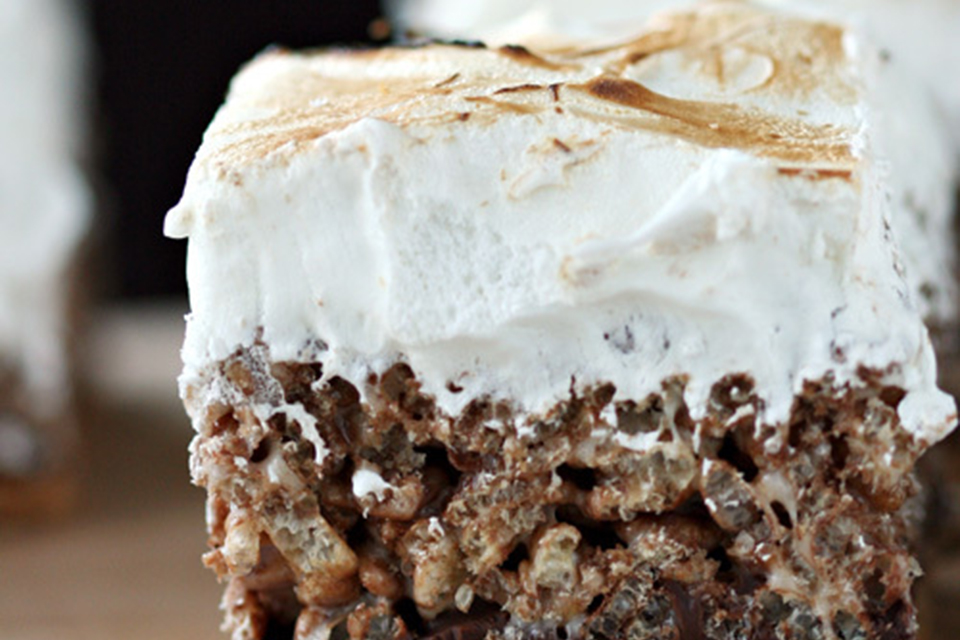 S'mores Rice Krispies Treats S'mores Rice Krispies Treats