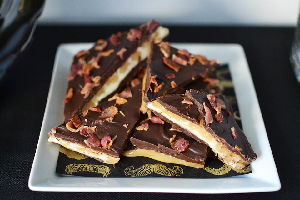 Jack Daniel's Whiskey Bacon Caramel Bark Recipe Jack Daniel's Whiskey Bacon Caramel Bark Recipe