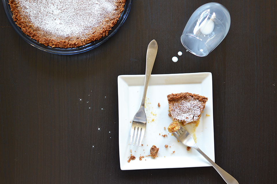 Oatmeal Cookie Pie Recipe