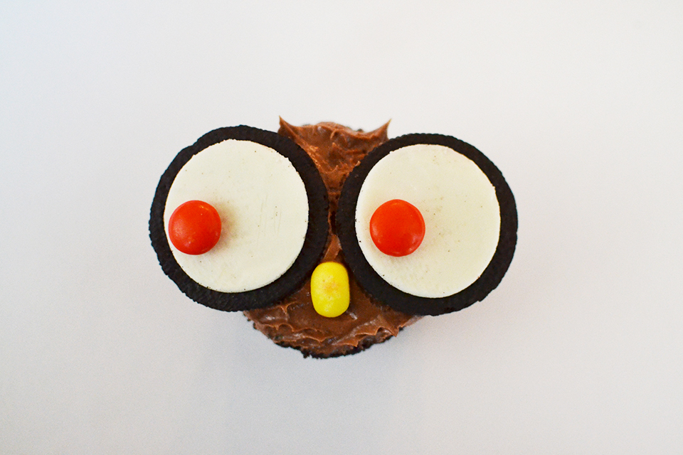 Oreo Cupcake Owls Tutorial